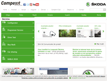 Tablet Screenshot of compexit.ro